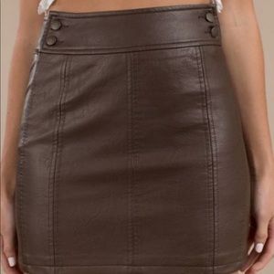 Free people skirt